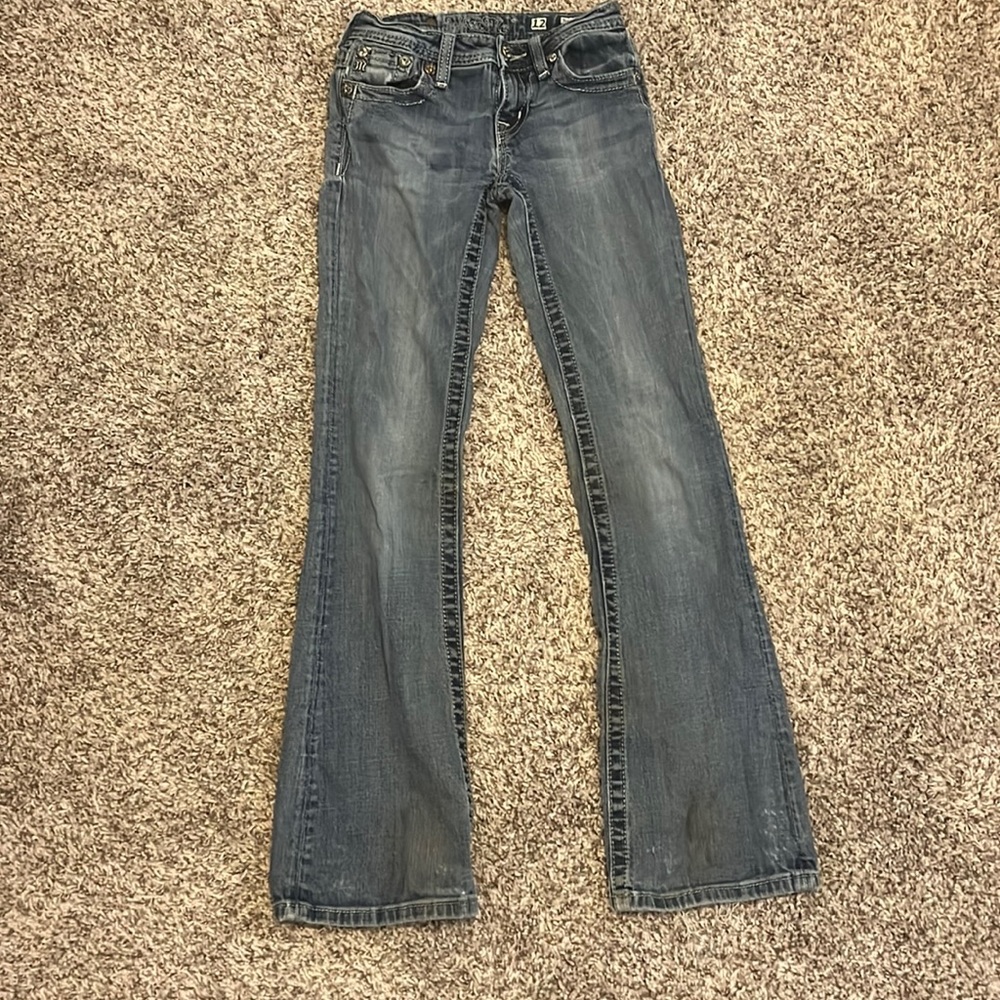 Bootcut Miss Me Jeans Girls sz 12